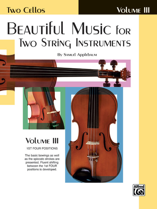 Beautiful Music for Two String Instruments, Book III Cover Image