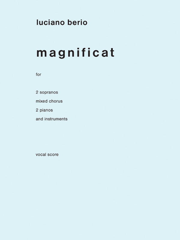 Magnificat Cover Image