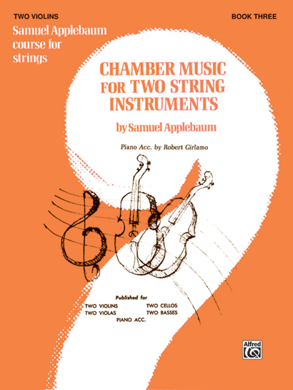 Chamber Music for Two String Instruments, Book III Cover Image