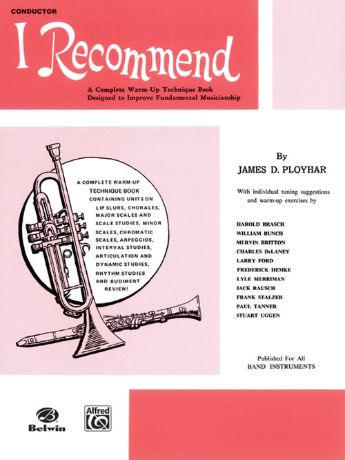 I Recommend Cover Image