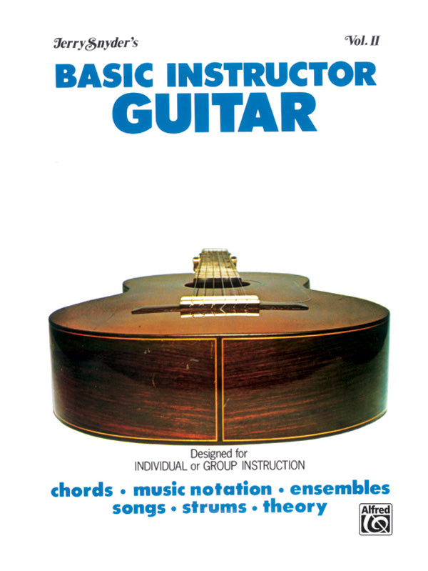 Basic Instructor Guitar, Volume II (Student Edition) Cover Image