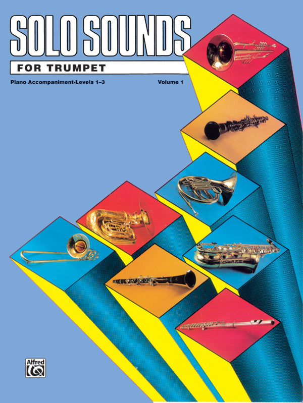 Solo Sounds for Trumpet, Volume I, Levels 1-3 Cover Image