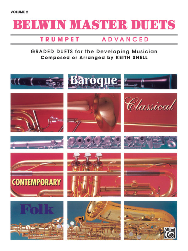 Belwin Master Duets (Trumpet), Advanced Volume 2 Cover Image
