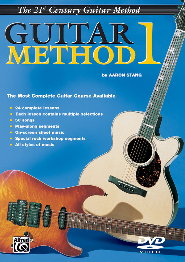 Belwin's 21st Century Guitar Method 1 DVD Cover Image