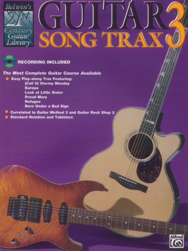 Belwin's 21st Century Guitar Song Trax 3 Cover Image