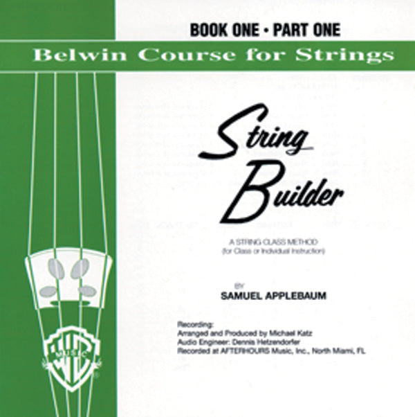 Belwin String Builder Accompaniment Recordings, Book One Cover Image