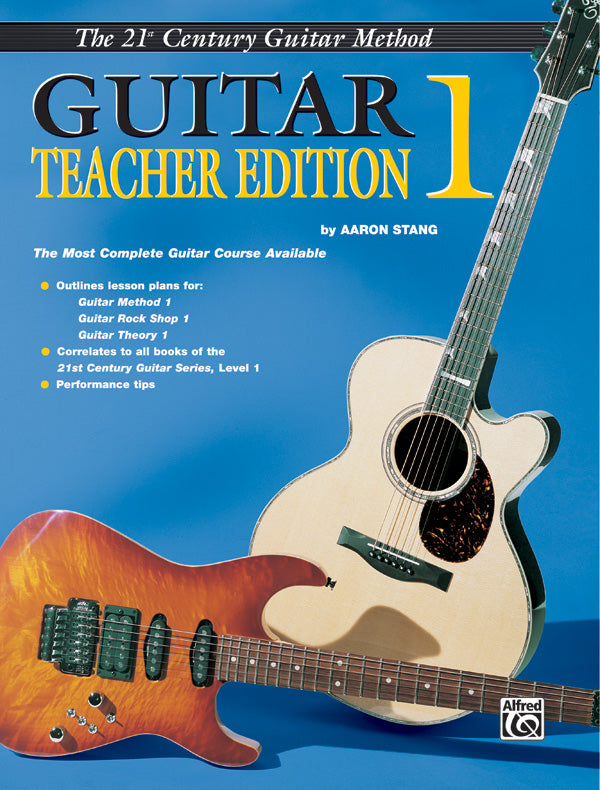 Belwin's 21st Century Guitar Teacher Edition 1 Cover Image
