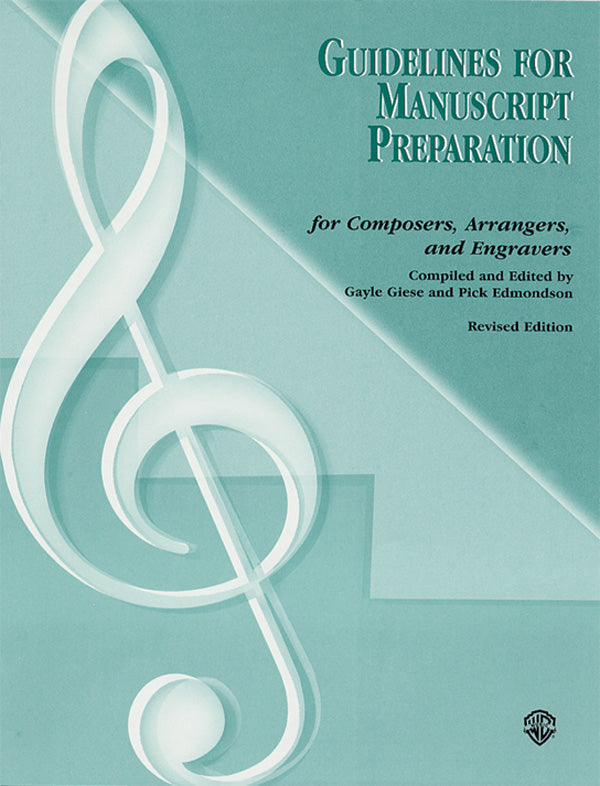 Guidelines for Manuscript Preparation (Revised 2002) Cover Image
