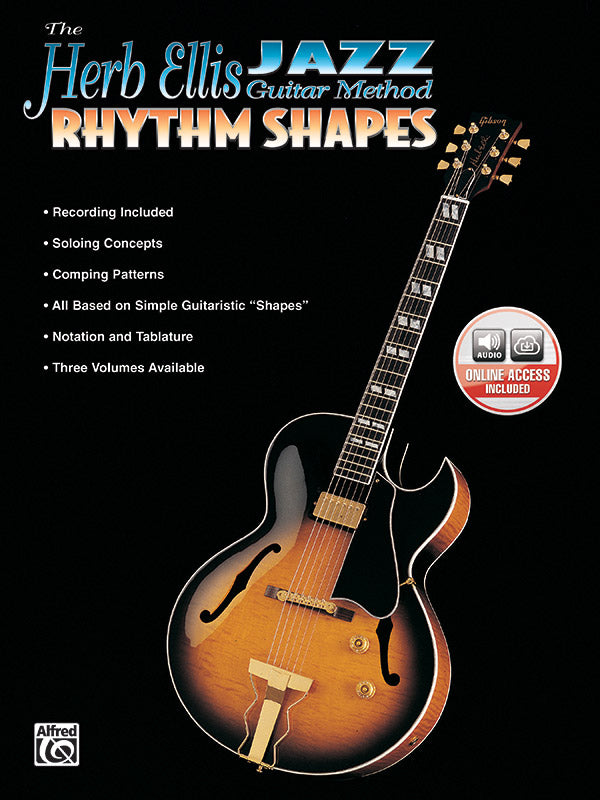 The Herb Ellis Jazz Guitar Method: Rhythm Shapes Cover Image