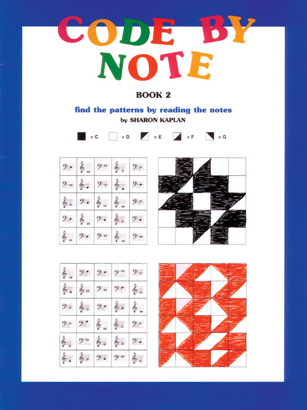 Code by Note, Book 2: Find the Patterns by Reading the Notes Sheet Music Preview