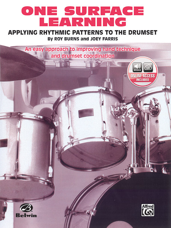 One-Surface Learning: Applying Rhythmic Patterns to the Drumset Sheet Music Preview