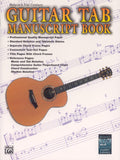 Belwin's 21st Century Guitar TAB Manuscript Book Cover Image