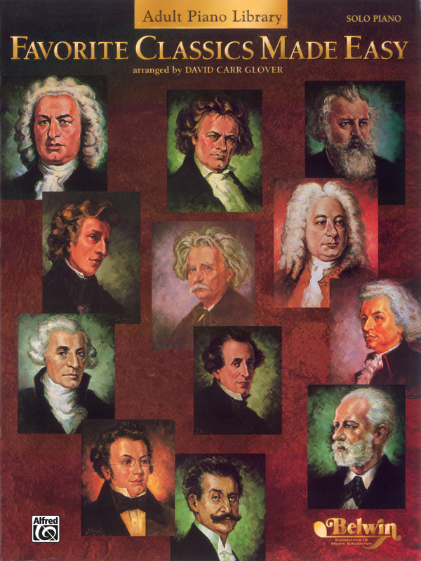 Favorite Classics Made Easy (Adult Piano Library) Sheet Music Preview
