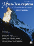 24 Piano Transcriptions of Classical Masterpieces Cover Image