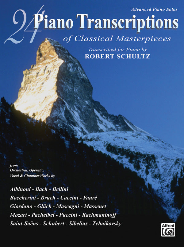 24 Piano Transcriptions of Classical Masterpieces Cover Image