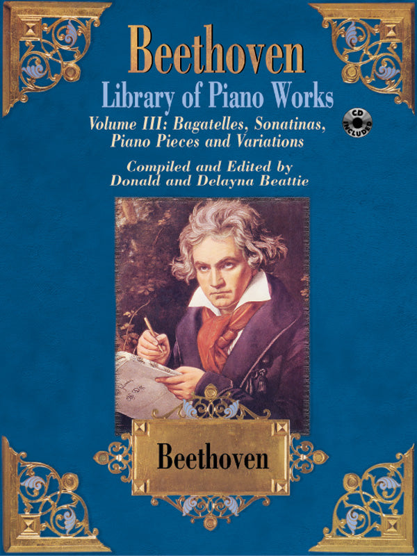 Library of Piano Works, Volume III: Bagatelles, Sonatinas, Piano Pieces, & Variations Cover Image