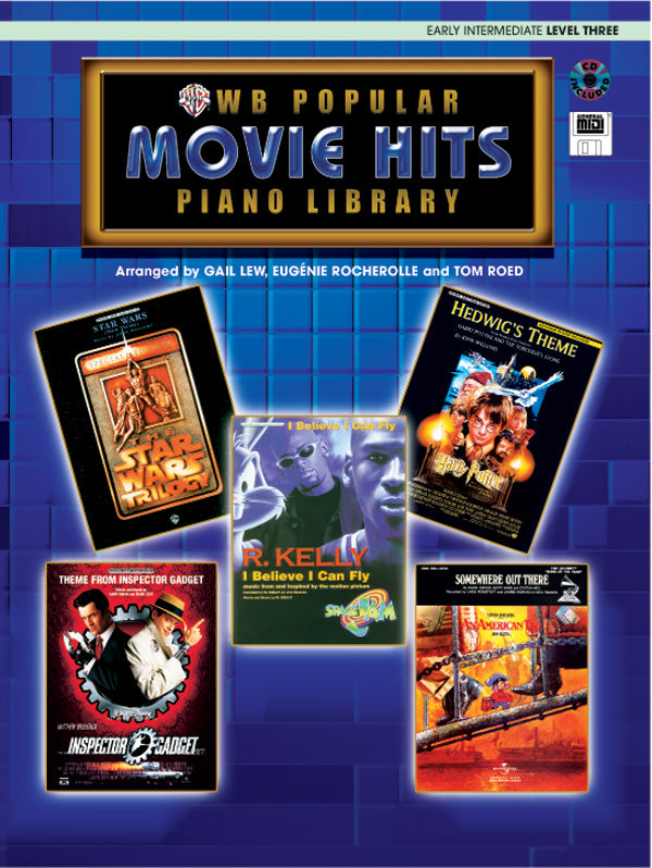 Popular Piano Library: Movie Hits, Level 3 Cover Image