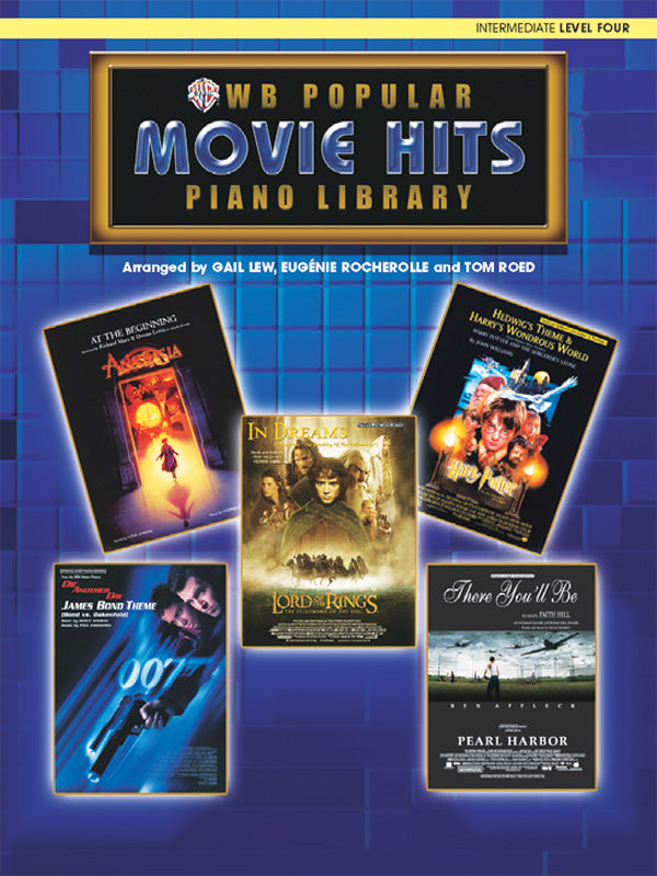 Popular Piano Library: Movie Hits, Level 4 Cover Image