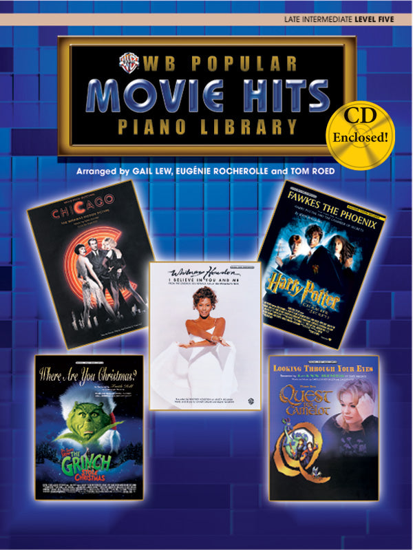 Popular Piano Library: Movie Hits, Level 5 Cover Image