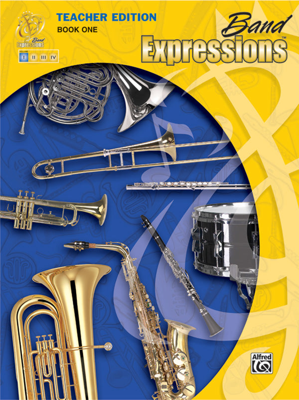Band Expressions™, Book One: Teacher Edition * New Edition Item #EMCB1001X Cover Image