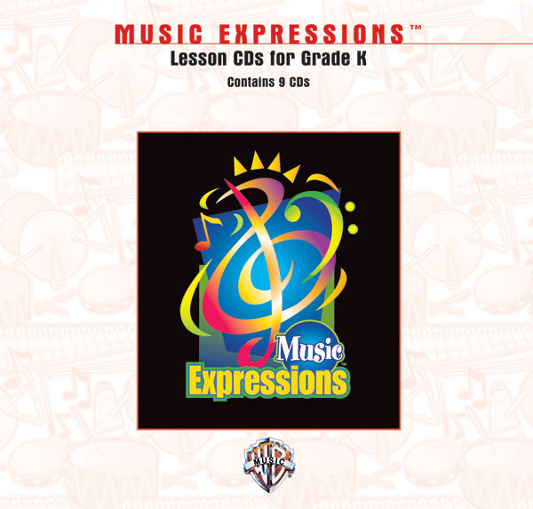 Music Expressions™ Kindergarten: Lesson CDs Cover Image
