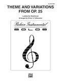Theme and Variations, Opus 25 Cover Image