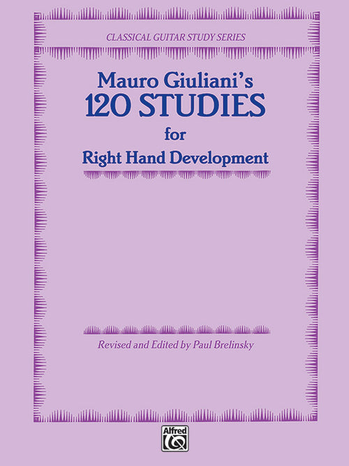 120 Studies for Right Hand Development Sheet Music Preview