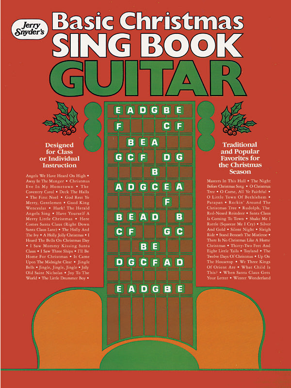Basic Christmas Sing Book Guitar Sheet Music Preview