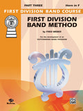 First Division Band Method, Part 4 Cover Image