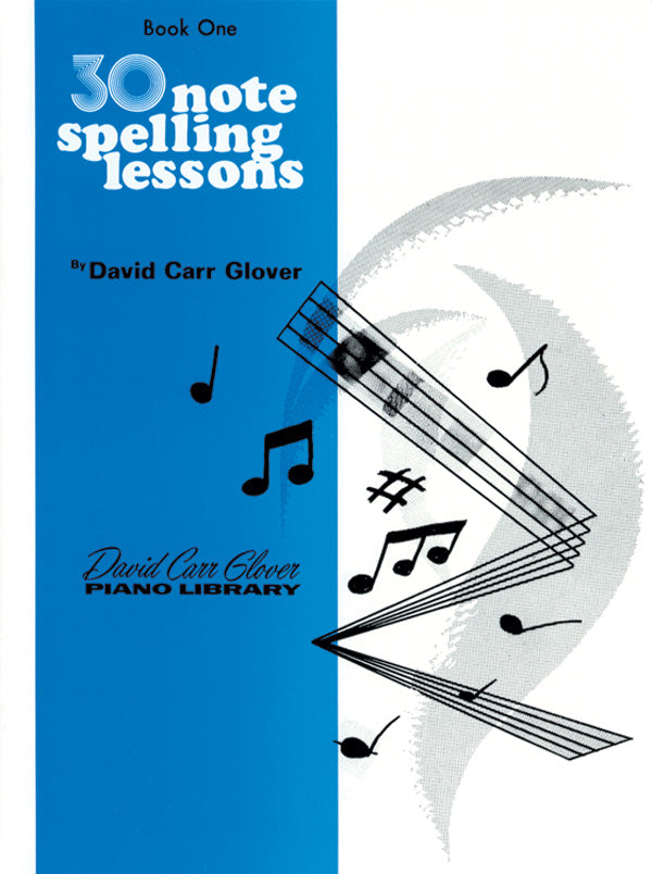30 Notespelling Lessons, Level 1 Sheet Music Preview