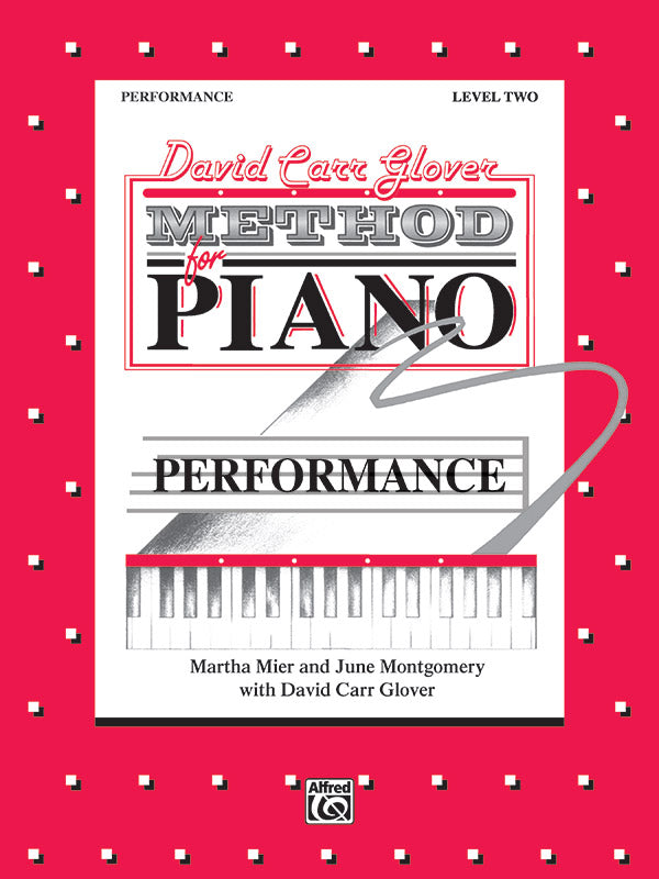 David Carr Glover Method for Piano: Performance, Level 2 Sheet Music Preview
