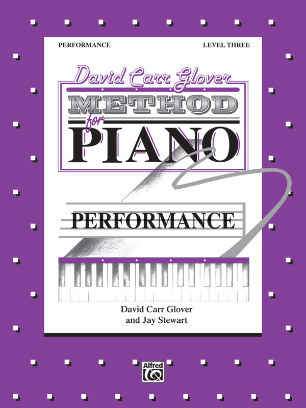 David Carr Glover Method for Piano: Performance, Level 3 Sheet Music Preview