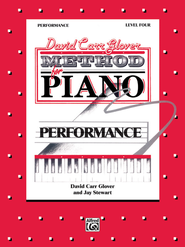 David Carr Glover Method for Piano: Performance, Level 4 Sheet Music Preview