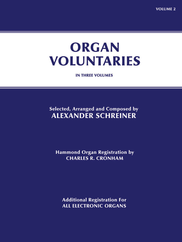 Organ Voluntaries, Book 2 Cover Image