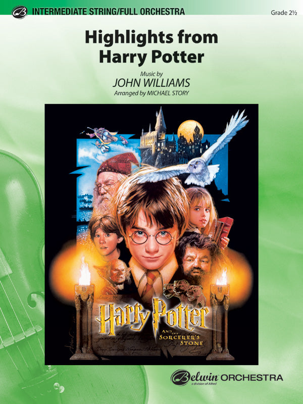 Harry Potter, Highlights from: Score Sheet Music Preview
