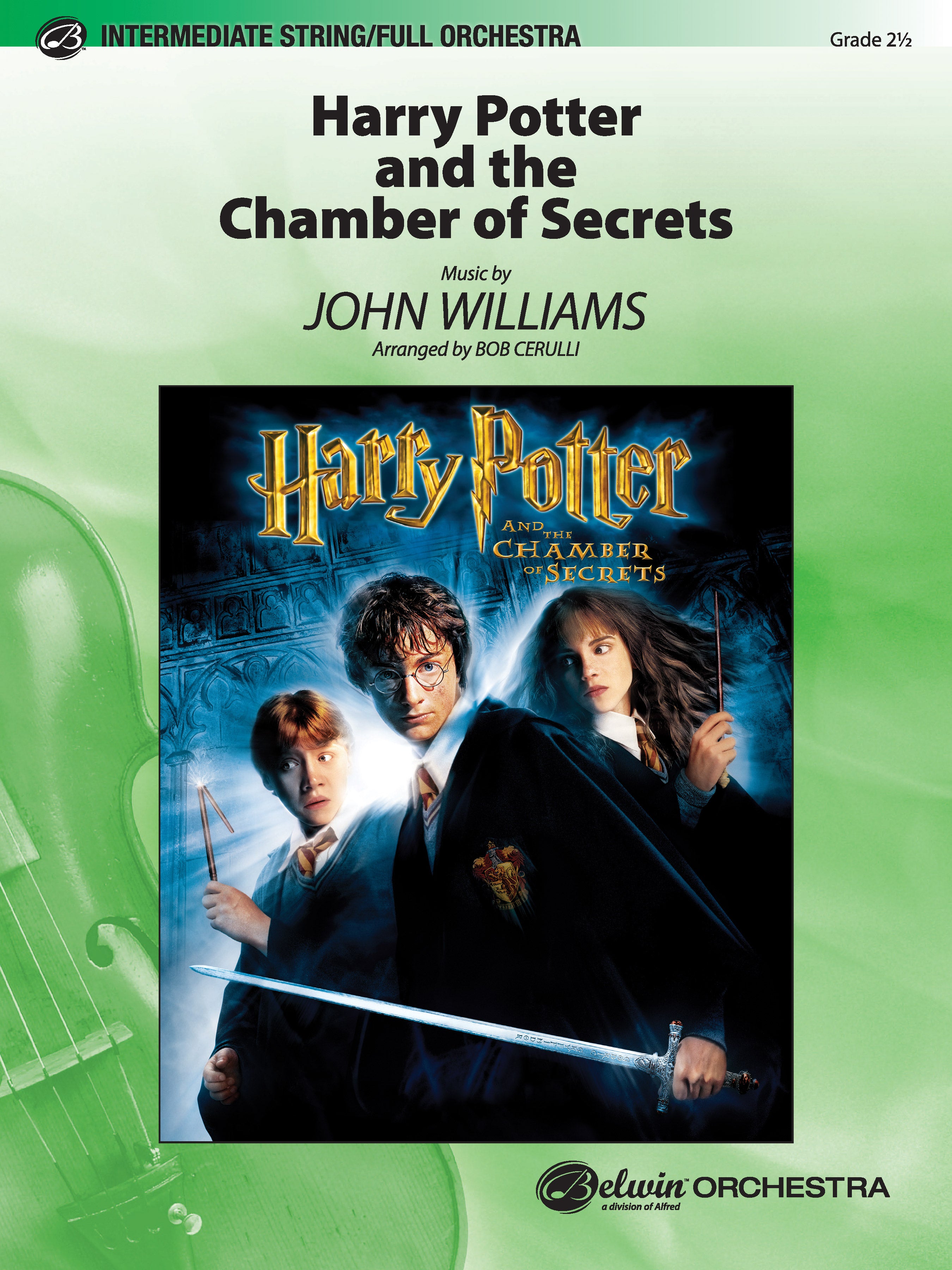 Harry Potter and the Chamber of Secrets, Themes from: Cello Sheet Music Preview