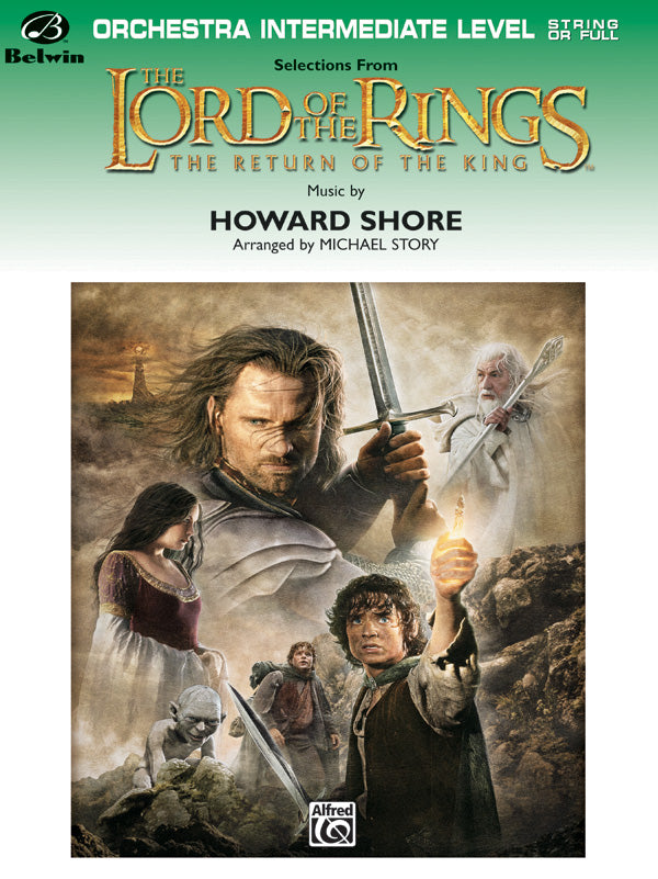 The Lord of the Rings: The Return of the King, Selections from: 1st Percussion Sheet Music Preview