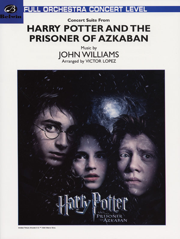 <I>Harry Potter and the Prisoner of Azkaban,</I> Concert Suite from Cover Image