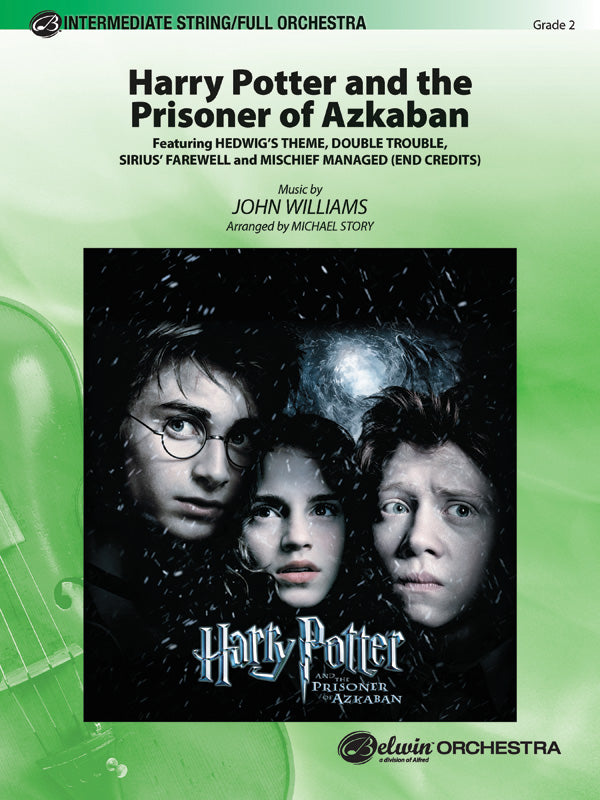 Harry Potter and the Prisoner of Azkaban: 2nd Percussion Sheet Music Preview