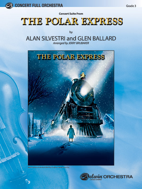 The Polar Express, Concert Suite from: 2nd B-flat Clarinet Sheet Music Preview