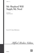 My Shepherd Will Supply My Need Cover Image