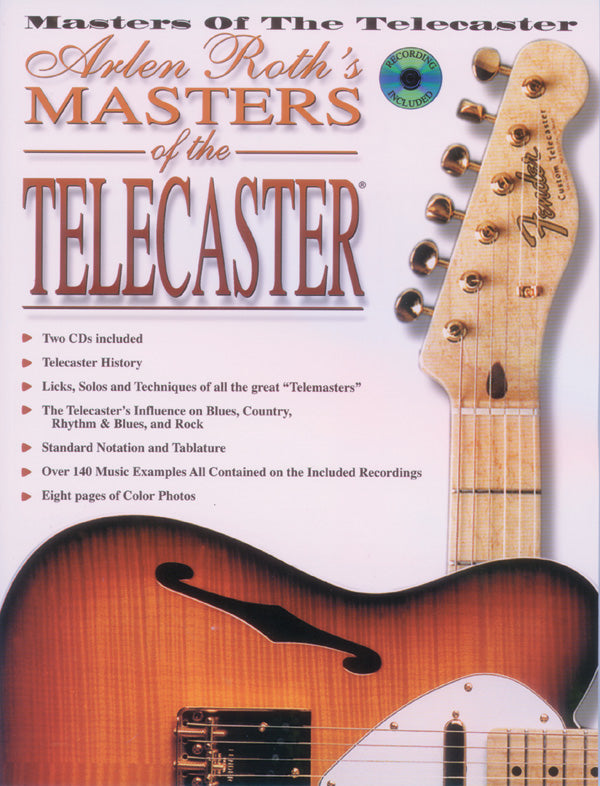 Arlen Roth's Masters of the Telecaster Cover Image