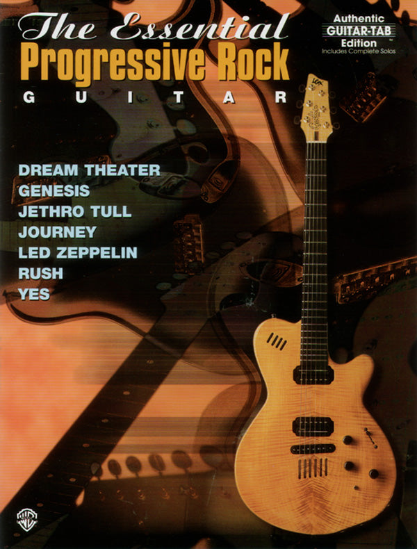The Essential Progressive Rock Guitar Cover Image