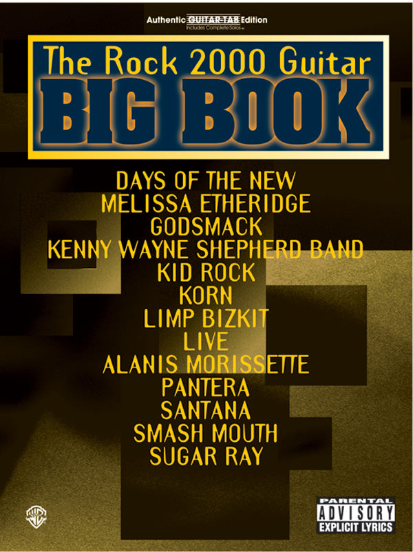The Rock 2000 Guitar Big Book Cover Image