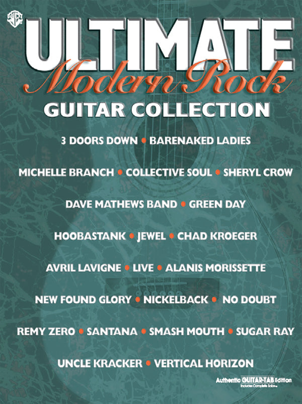 Ultimate Modern Rock Guitar Collection Cover Image