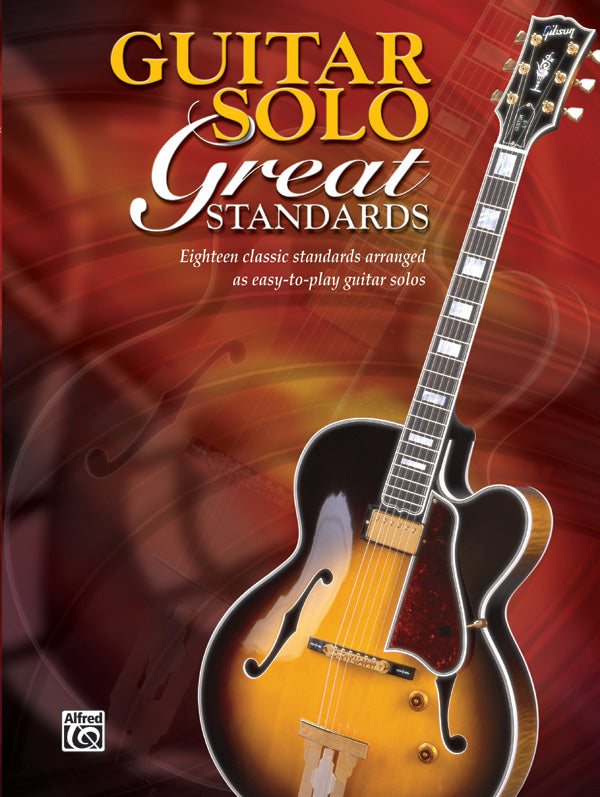 Guitar Solo Great Standards Cover Image