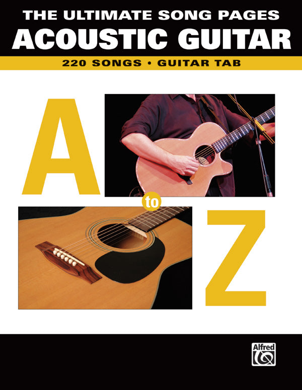 The Ultimate Song Pages Acoustic Guitar: A to Z Cover Image