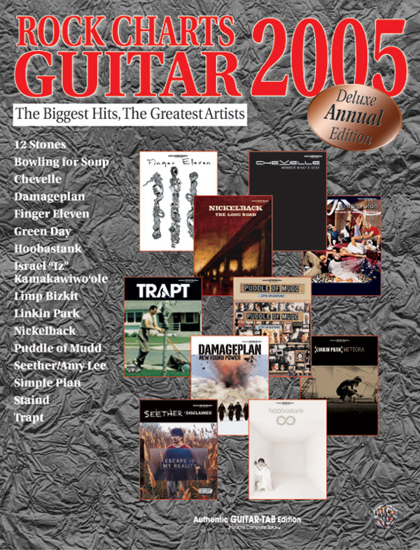 Rock Charts Guitar 2005: Deluxe Annual Edition Cover Image