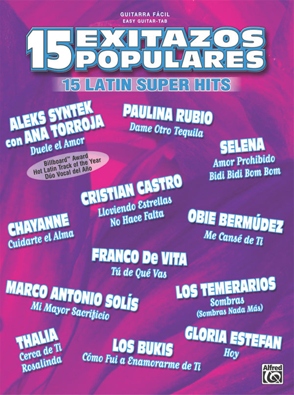 15 Exitazos Populares (15 Latin Super Hits) Cover Image
