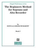 The Beginners Method for Soprano and Alto Recorder, Book 1 Cover Image